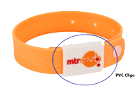 Anti Mosquito Braceelt with Printed Logo Clip